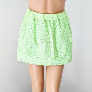 J Crew eyelet skirt